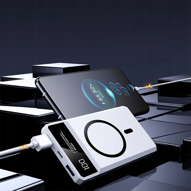 C-Tec Powerbank 10000 mAh 22,5W with magnetic charging 15W graphite Manufacturer code C-Tec 10000