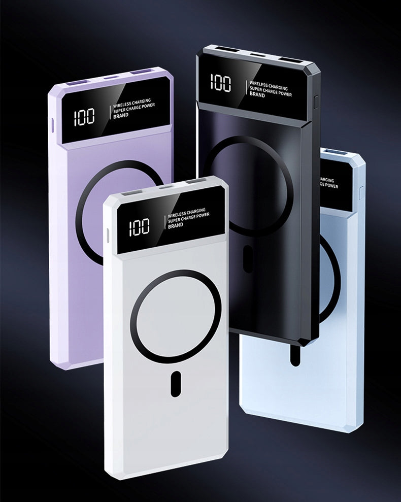 C-Tec Powerbank 10000 mAh 22,5W with magnetic charging 15W graphite Packaging status original