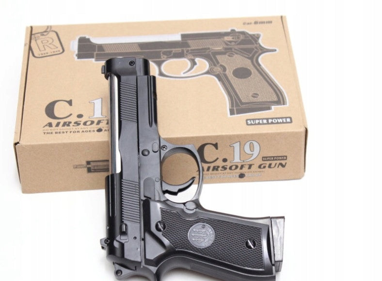 C19 Metal Gun for 6mm Plastic Balls