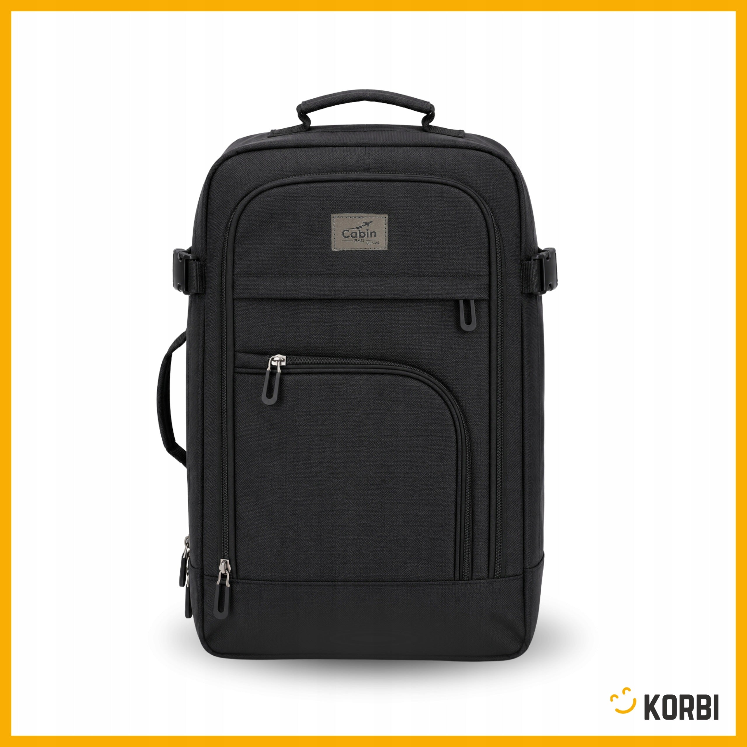 CABIN BACKPACK FOR AIRPLANE HAND LUGGAGE WIZZAIR RYANAIR 40x30x20 CB02 Manufacturer code Korbi TORBA PODRÓŻNA PLECAK TURYSTYCZNY