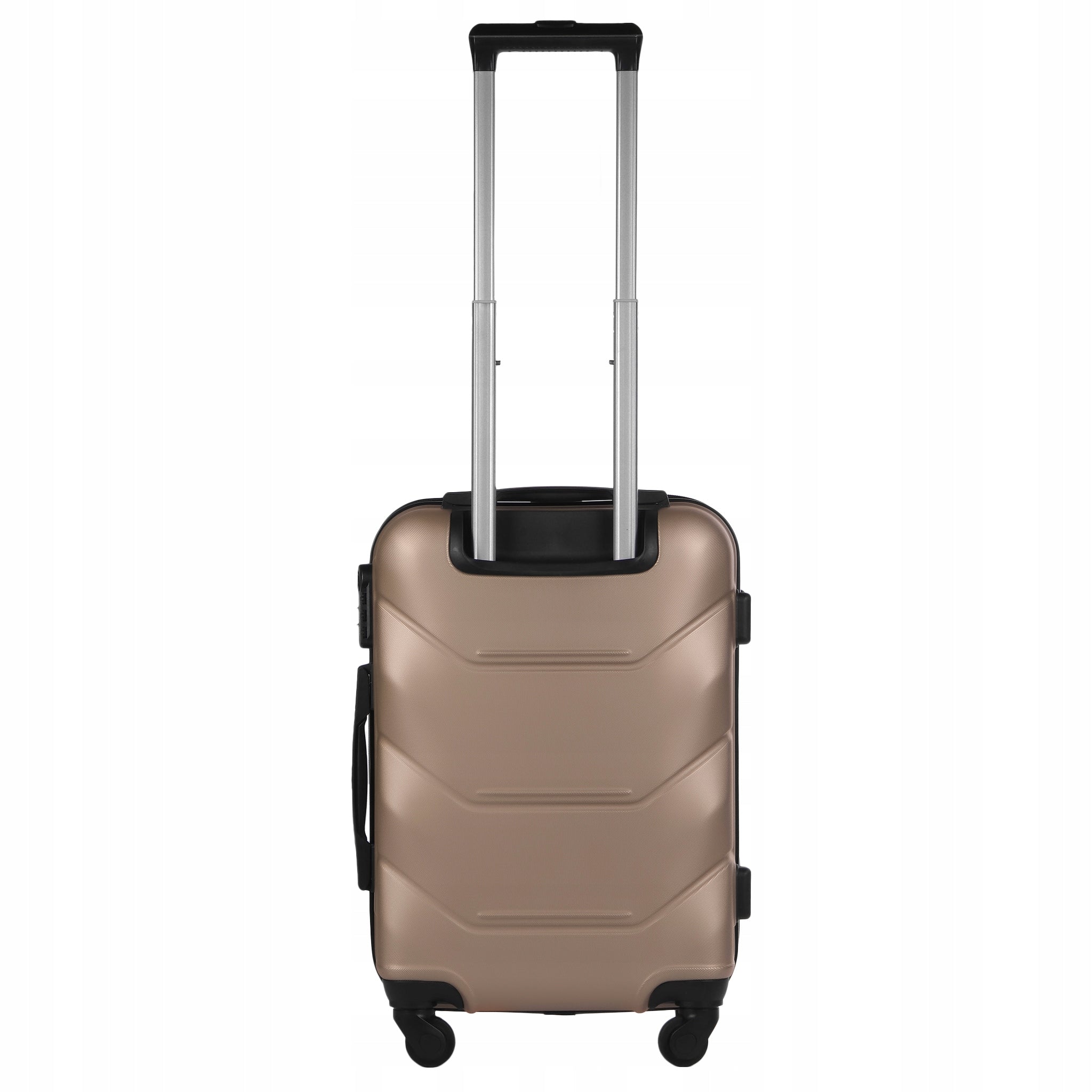 CABIN LUGGAGE ROLLING TRAVEL SUITCASE DIAMOND CHAMPAGNE S 20" A227 ABS Manufacturer code A227_S