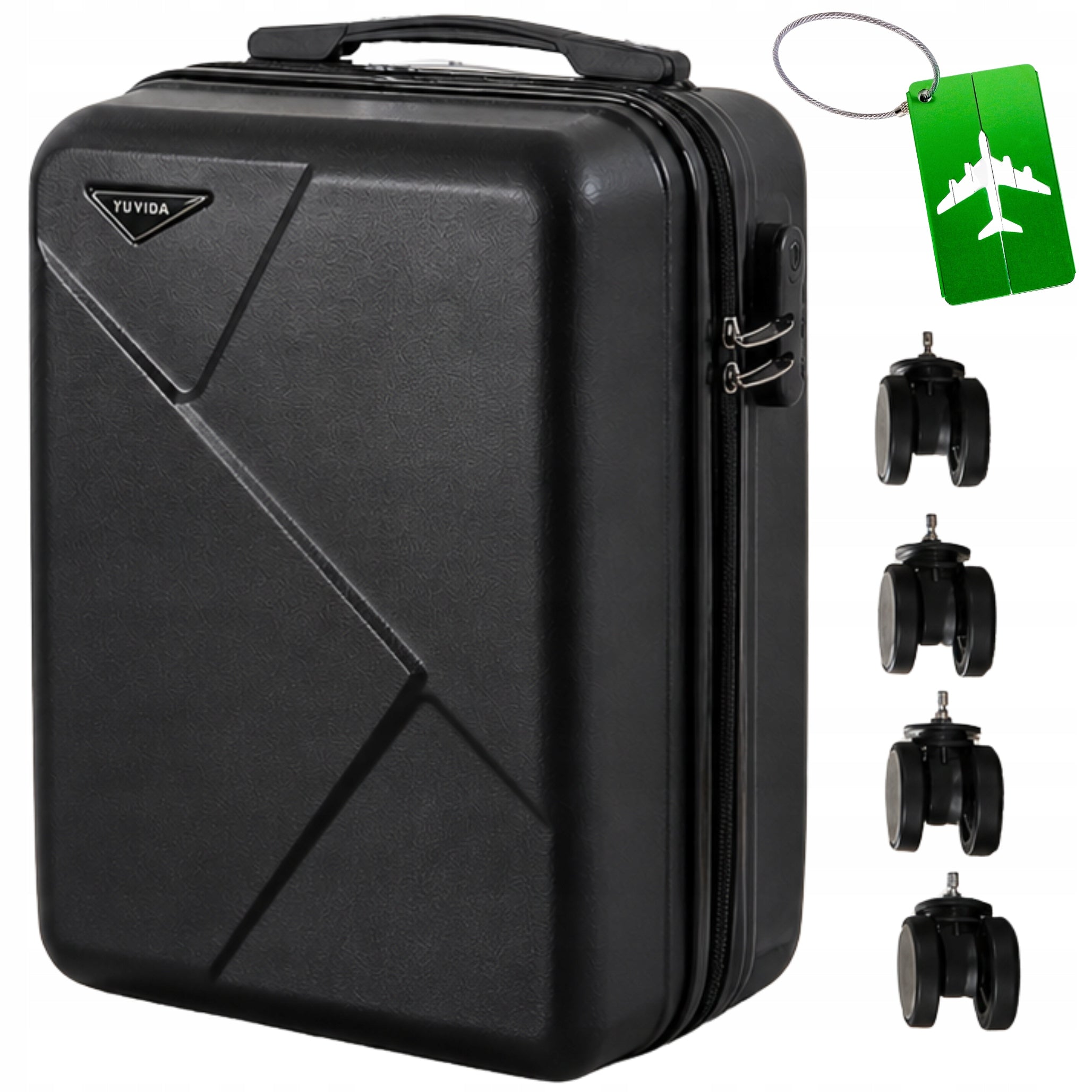 CABIN SUITCASE 40x30x20 REMOVABLE WHEELS RYANAIR WIZZAIR LOT PREMIUM HIT
