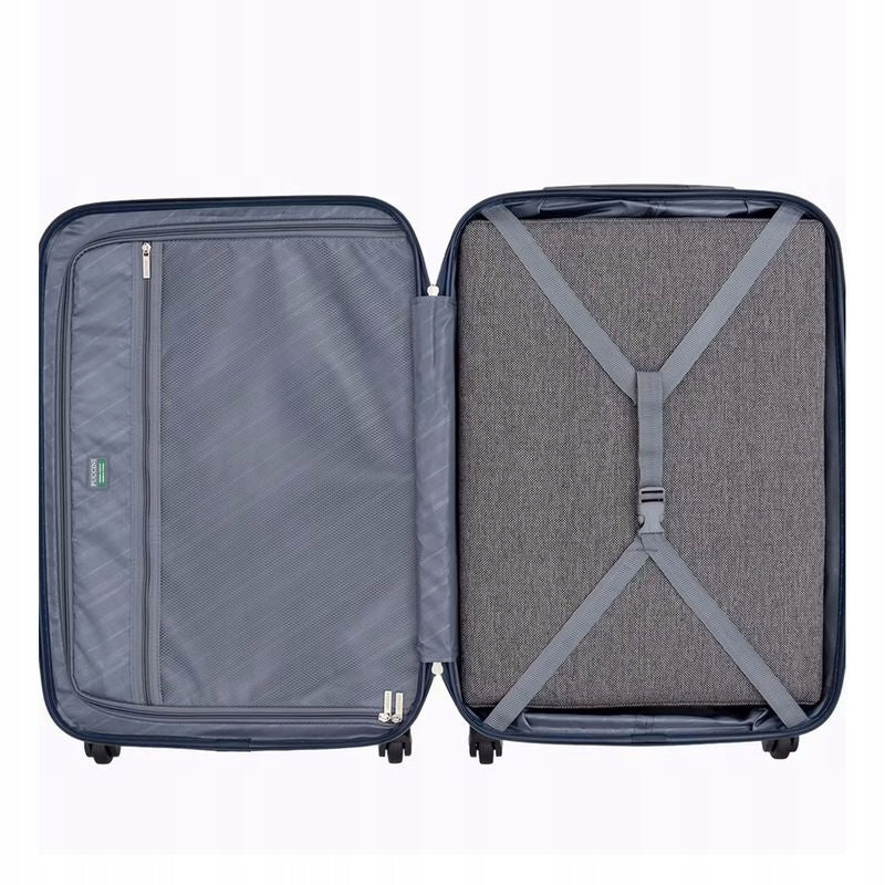 CABIN SUITCASE PUCCINI PARIS ABS03C-7A NAVY BLUE Model ABS03C 7A