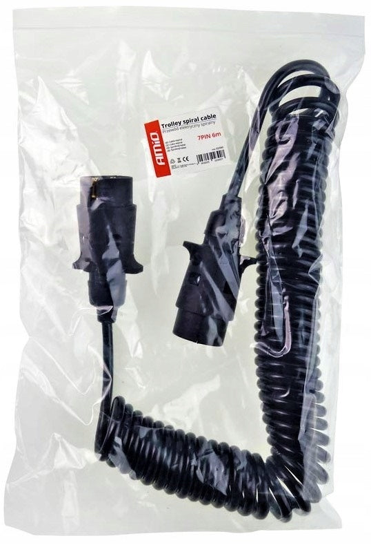 CABLE SPIRAL CABLE PLUG 7 PIN 12V 6M AMiO Manufacturer Amio