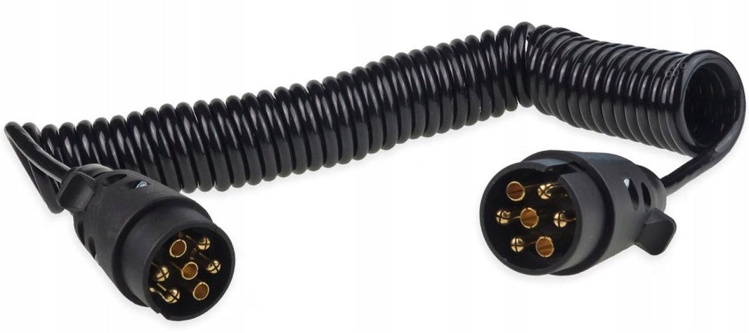 CABLE SPIRAL CABLE PLUG 7 PIN 12V 6M AMiO
