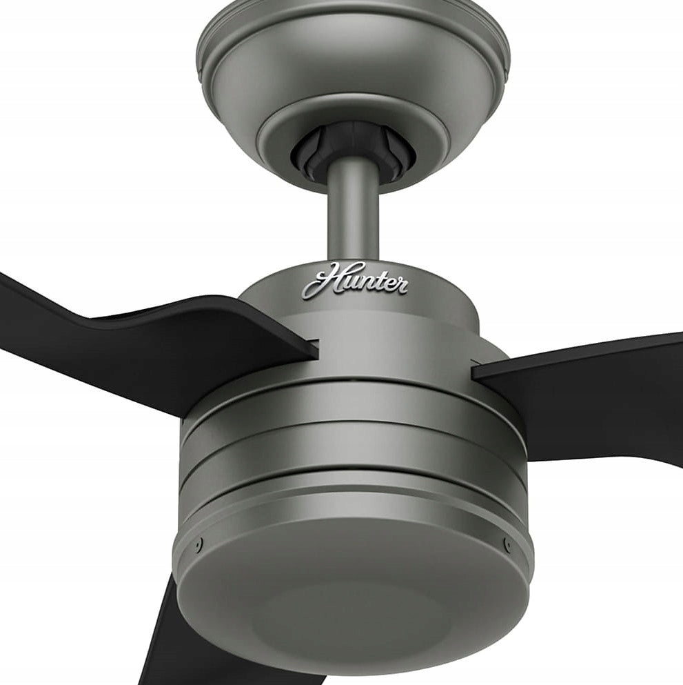 CABO FRIO Ceiling Fan Black - 132cm | 2 Rotation Directions, Hunter EAN (GTIN) 0049694506382