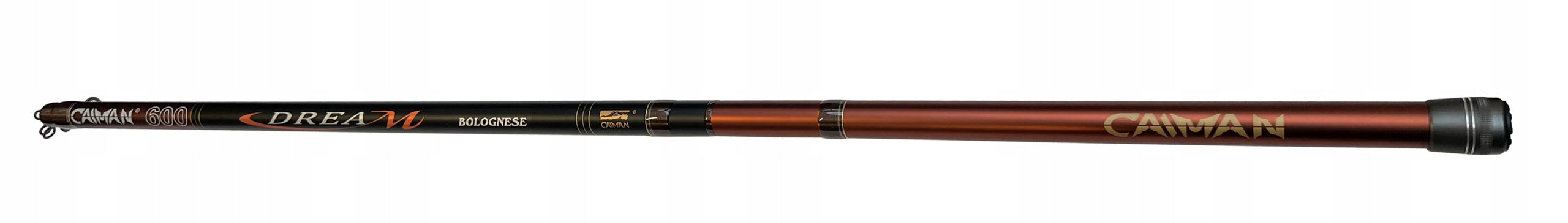 CAIMAN DREAM BOLOGNESE 6m 10-30g - Stylish Carbon Telescopic Fishing Rod + Fishing Line Packaging status original