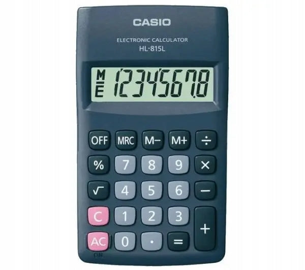CALCULATOR CASIO HL-815L SMALL OFFICE POCKET