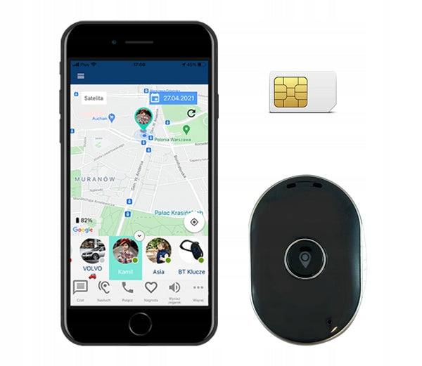 CALMEAN Universal GPS Locator + Lanyard