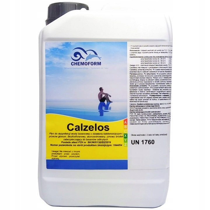 CALZELOS Winter Liquid for Wintering Pool Chemistry Swimming Pool for Winter Chemoform 3L