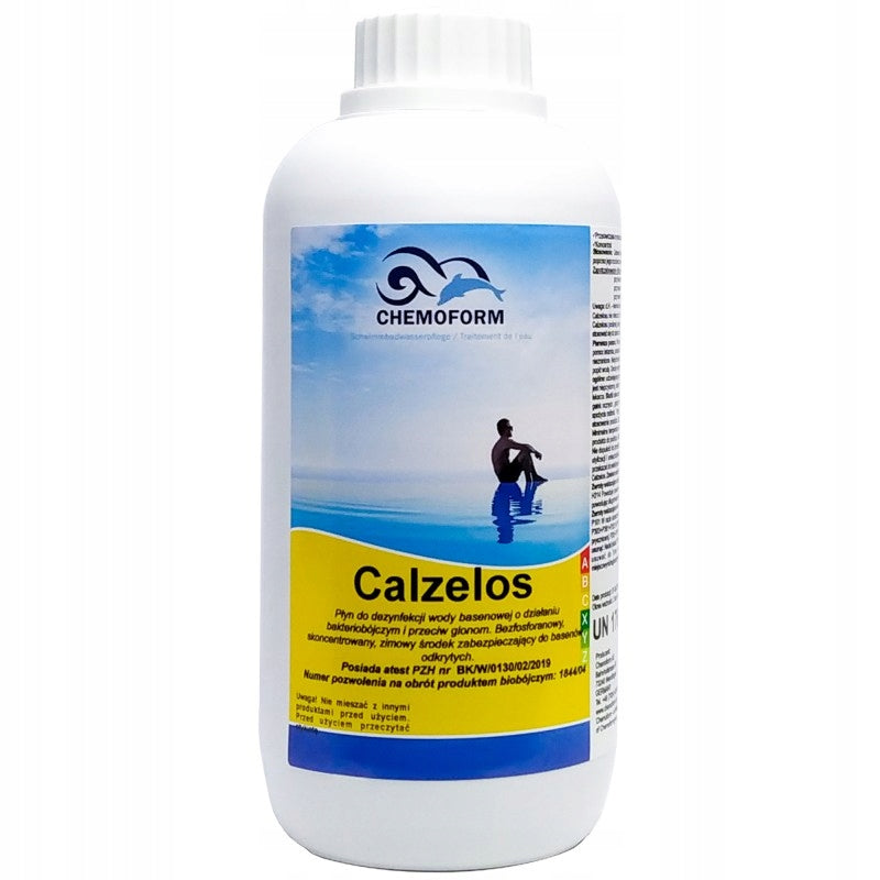 CALZELOS concentrate Liquid for winterizing the pool Winter chemicals for ALGAE 1kg