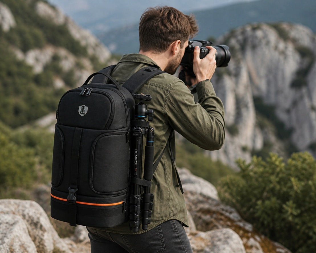 CAMERA BACKPACK CAMERA DRONE LENS WATERPROOF BLACK Brand no brand