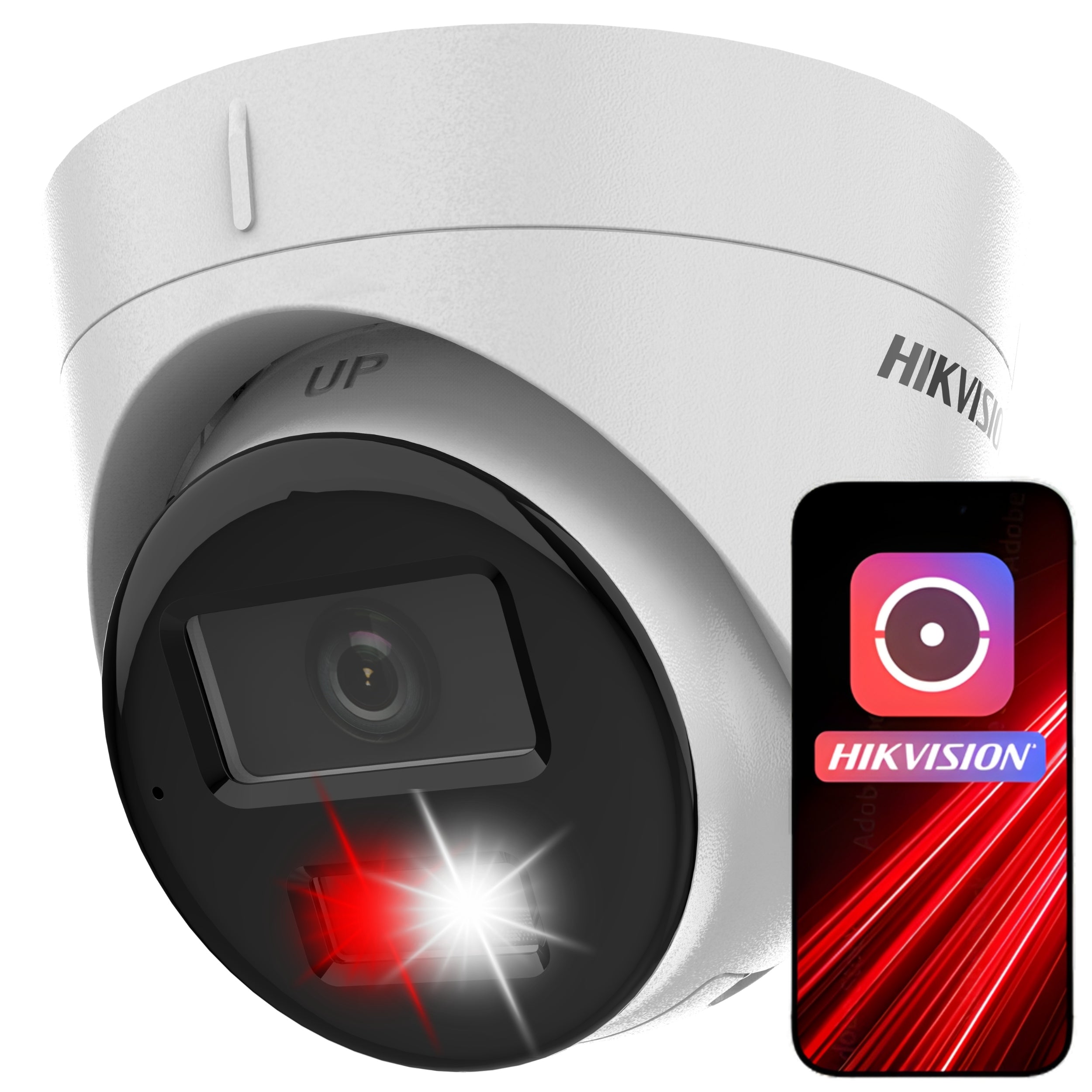 CAMERA DS-2CD1341G2-LIU 4MPX DETECTION ACTIVE DETERRENCE HIKVISION