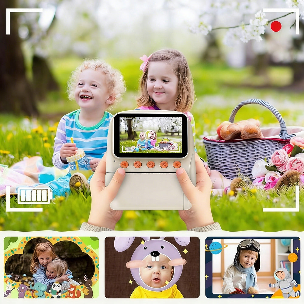 CAMERA FOR CHILDREN INSTANT PRINTING 16X ZOOM 32GB LCD CARD Model 6TY2492KQ2342