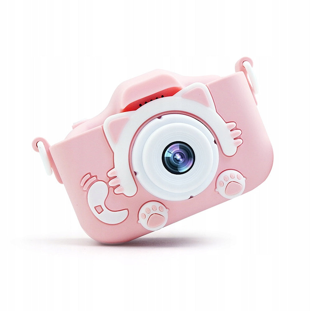CAMERA FOR CHILDREN PINK CAT Brand Shaxxz