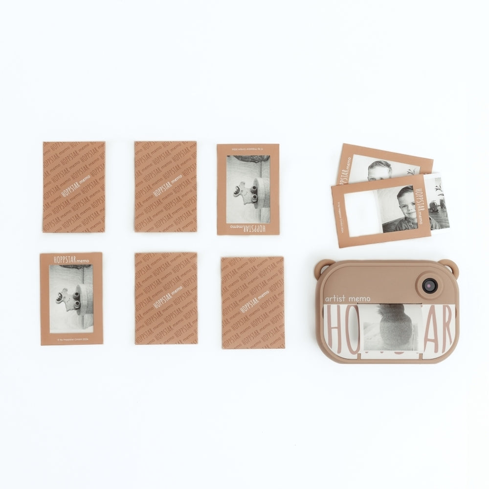 CAMERA FOR CHILDREN WITH ARTIST MEMO ALMOND PRINTER HOPPSTAR Brand Hoppstar