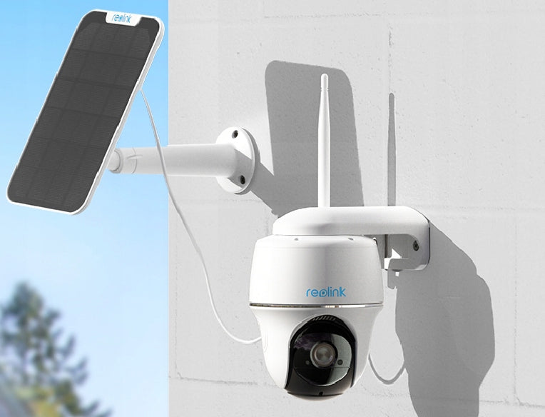 CAMERA REOLINK ARGUS PT PLUS SOLAR PANEL NIGHT VISION 5MPX 2K +64GB +BOARD Brand Reolink