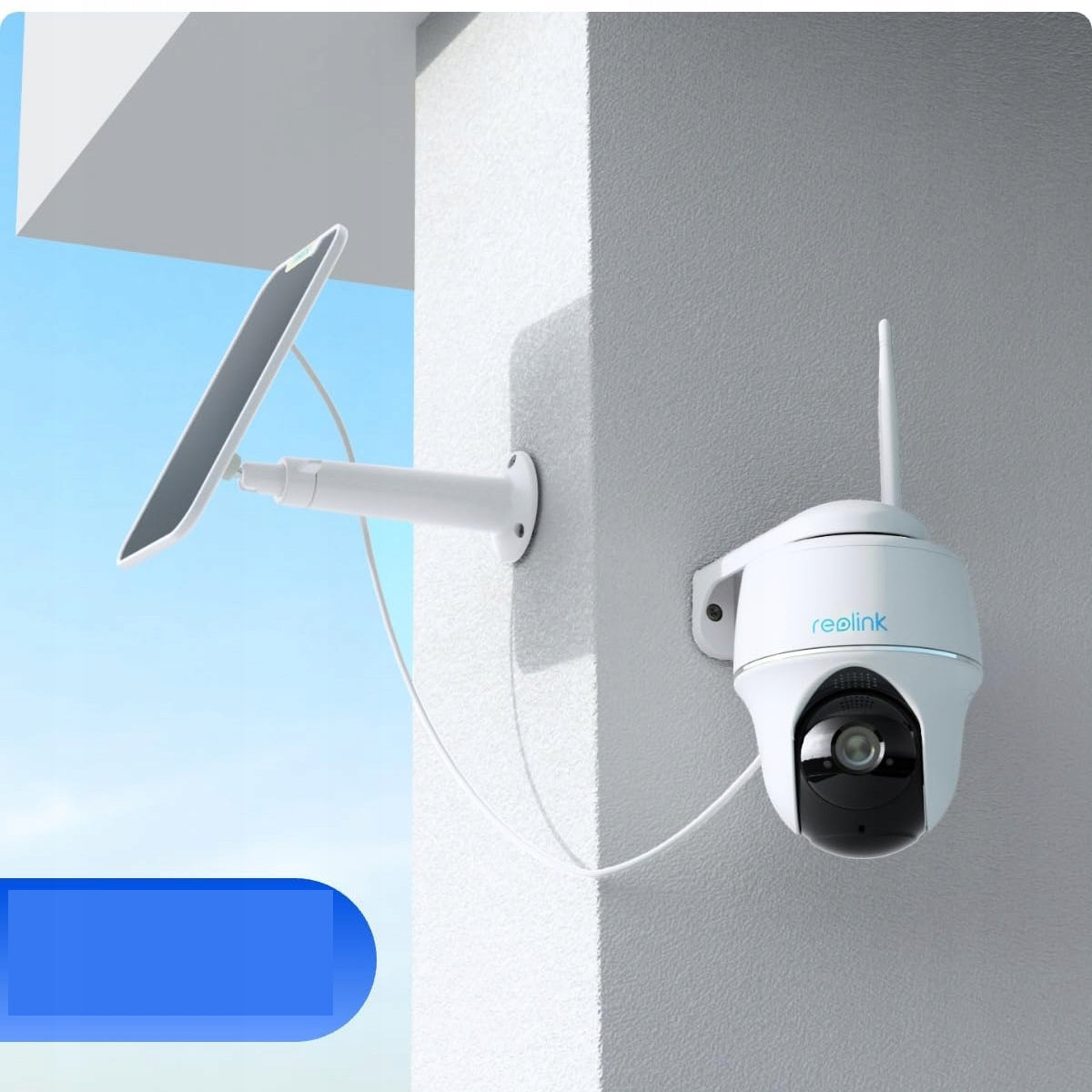CAMERA REOLINK ARGUS PT PLUS SOLAR PANEL NIGHT VISION 5MPX 2K +64GB +BOARD Manufacturer code ARGUS PT 5MP TYP-C