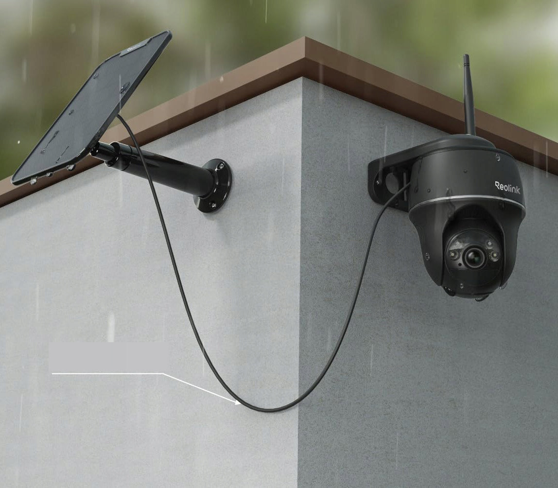 CAMERA REOLINK ARGUS PT PLUS SOLAR PANEL NIGHT VISION 5MPX 2K IP68 +PLATE Certificates of conformity CE