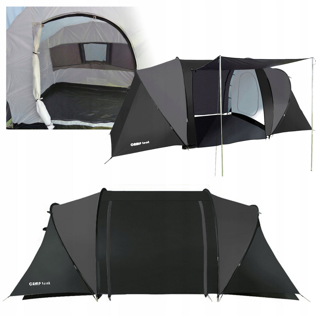 CAMP.tent.tent for 4 people.with large vestibule