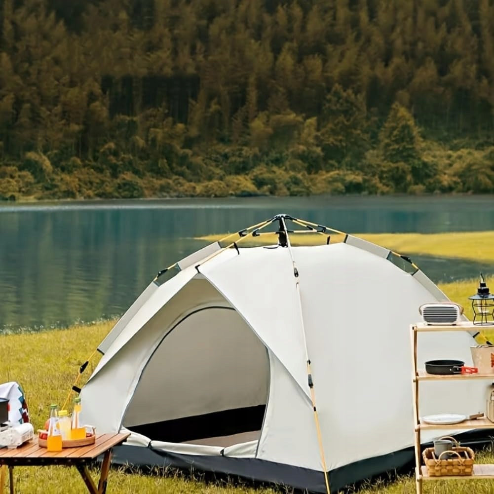 CAMPING TENT SELF-FOLDING TOURIST 2 PERSON BEIGE Manufacturer code 639326