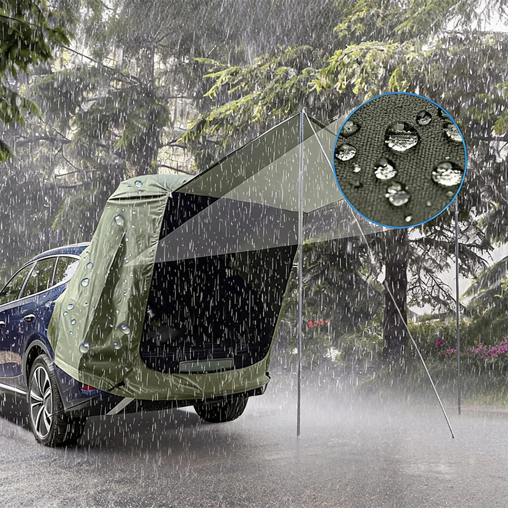 CAMPING VESTIBULE REAR FLAP TENT SUV FOLDING 120x120CM Brand no brand