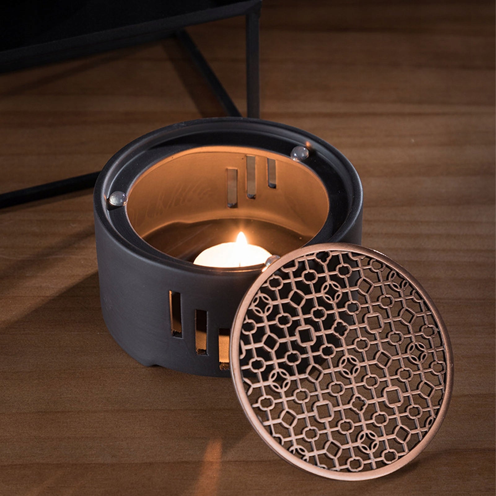 CANDLE WARMER UNDER JUG INFUSER POT FONDUE DISH Brand no brand