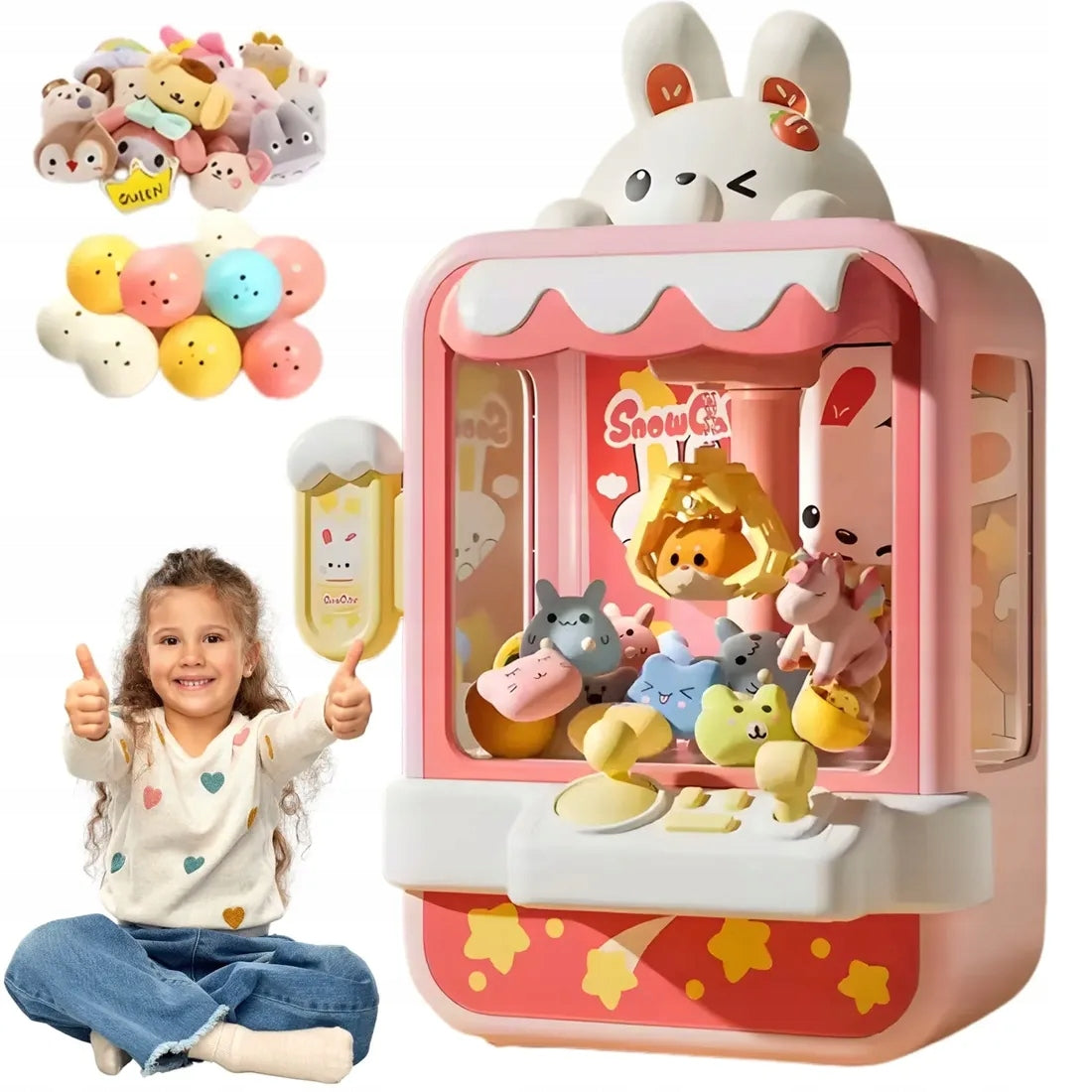 CANDY TOY MACHINE FISHING MACHINE GIFT FOR CHILDREN GAME DEXTERITY