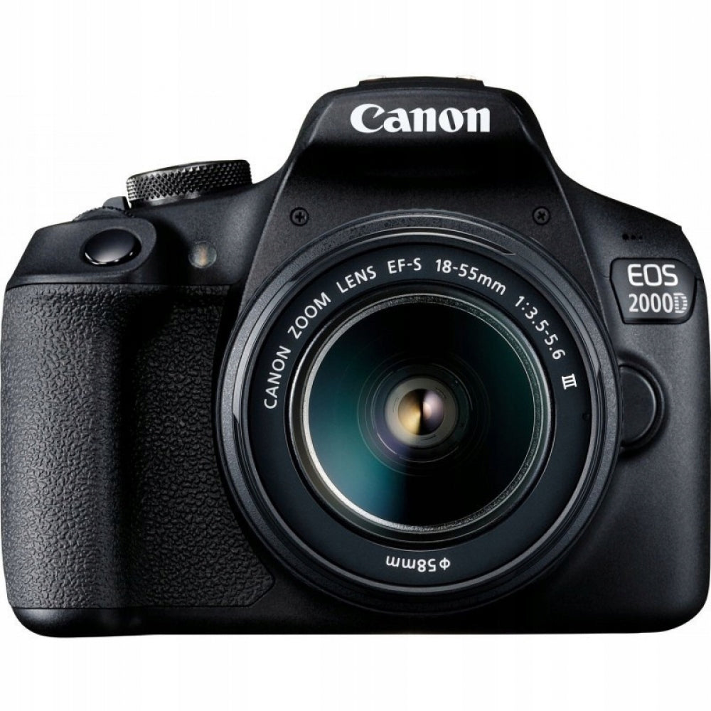 CANON EOS 2000D + EF-S 18-55 f/3.5-5.6 III - NEW