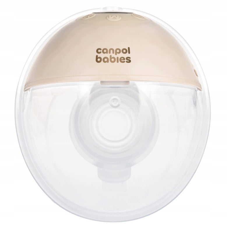 CANPOL BABIES Wireless shell breast pump Hands-Free 2.0 powerful battery Medical device no