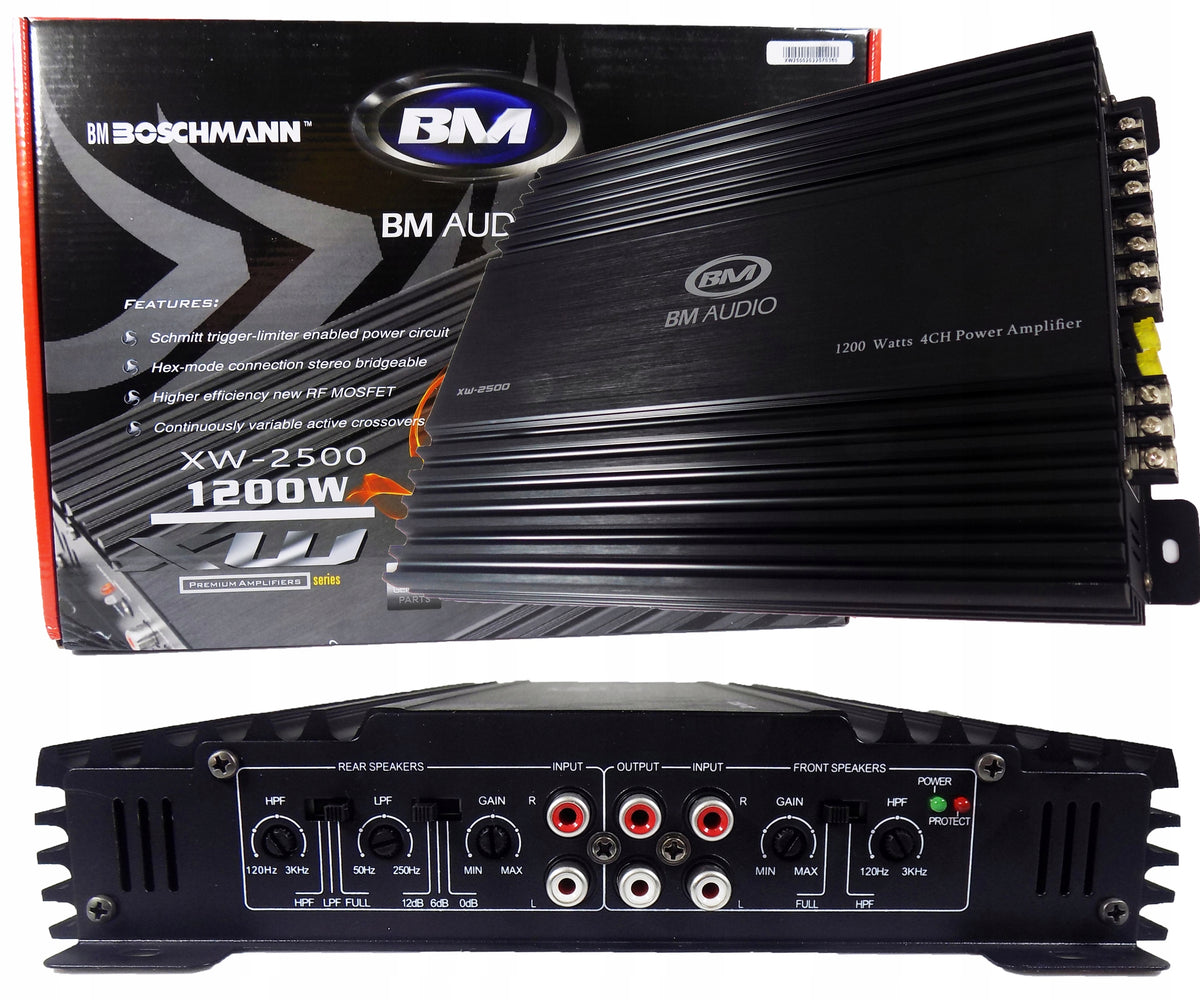 CAR AMPLIFIER BOSCHMANN 1200W POWERFUL 4K