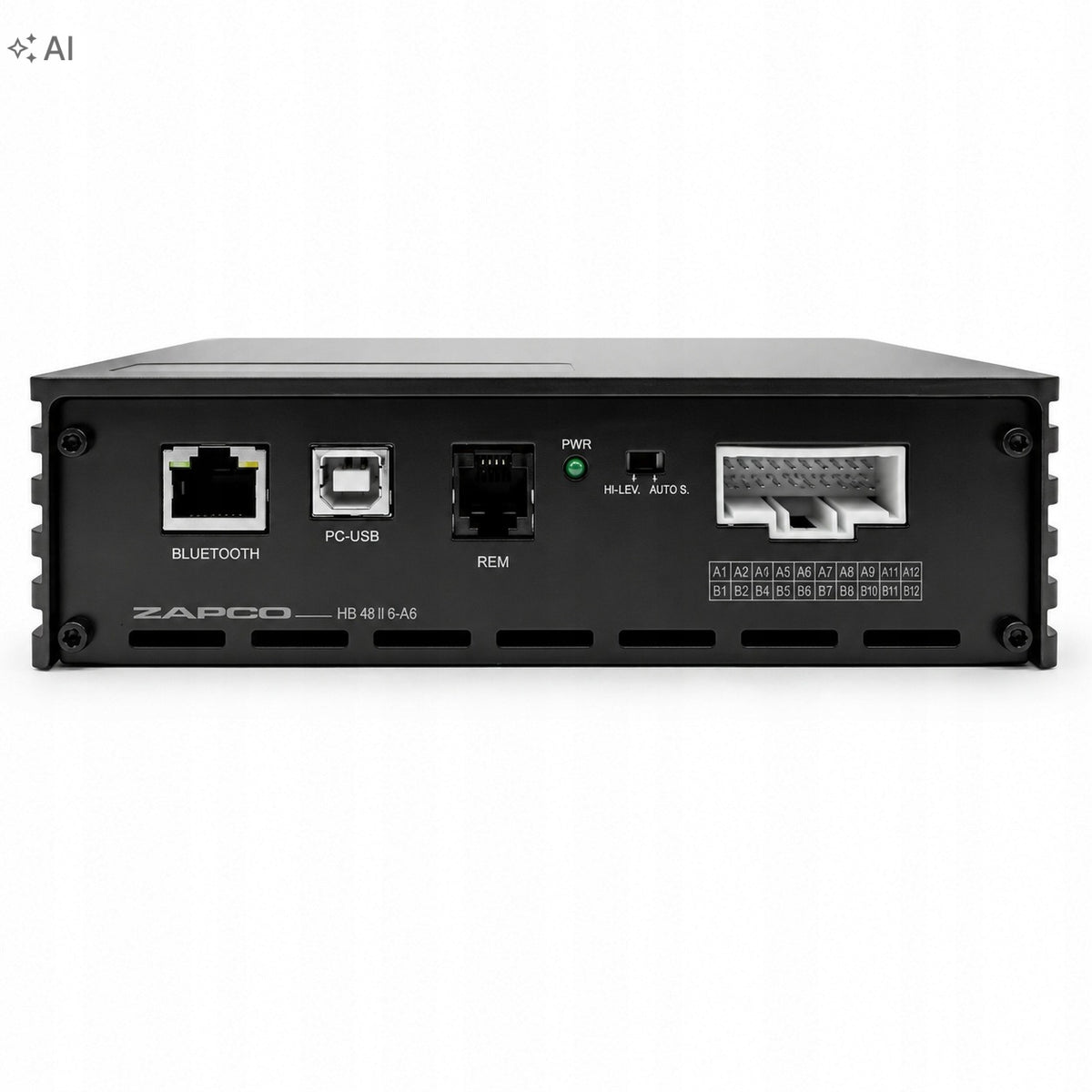CAR AMPLIFIER DSP 8-CHANNEL 4x70W BLUETOOTH HOLLYWOOD HB 48 II 4A Brand Zapco