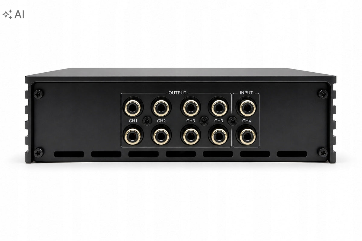 CAR AMPLIFIER DSP 8-CHANNEL 4x70W BLUETOOTH HOLLYWOOD HB 48 II 4A Manufacturer code HB 48 II 4A