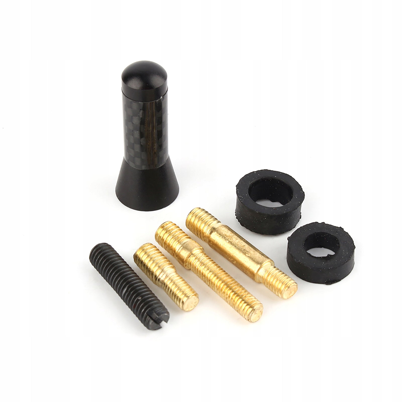 CAR ANTENNA SHORT UNIVERSAL CARBON FIBER 3,5 CM