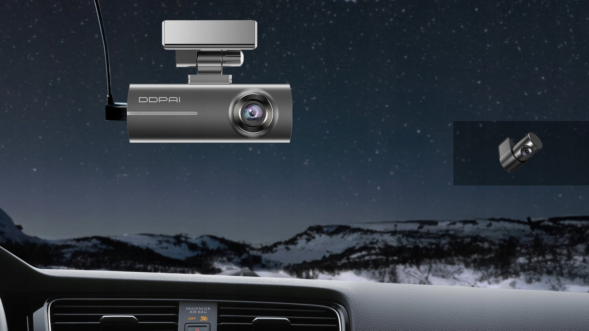 CAR CAMERA DDPAI N1 Dual VIDEO RECORDER 1296P WIFI + REAR + 64GB Packaging status original