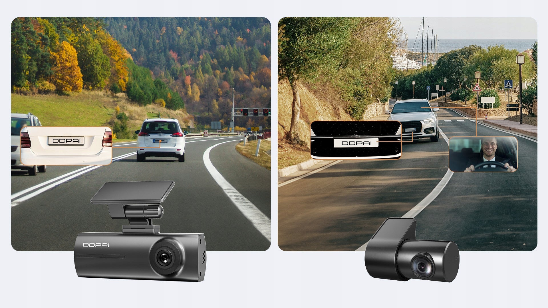 CAR CAMERA DDPAI N1 Dual VIDEO RECORDER + REAR + HARDWIRE KIT Manufacturer code N1 Dual+Hw