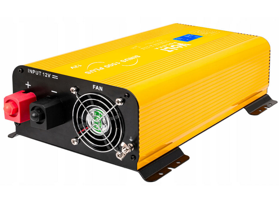 CAR CONVERTER FULL SINE VOLT Poland 12V 1000W 1500W USB REMOTE CONTROL Effective power 1000 W