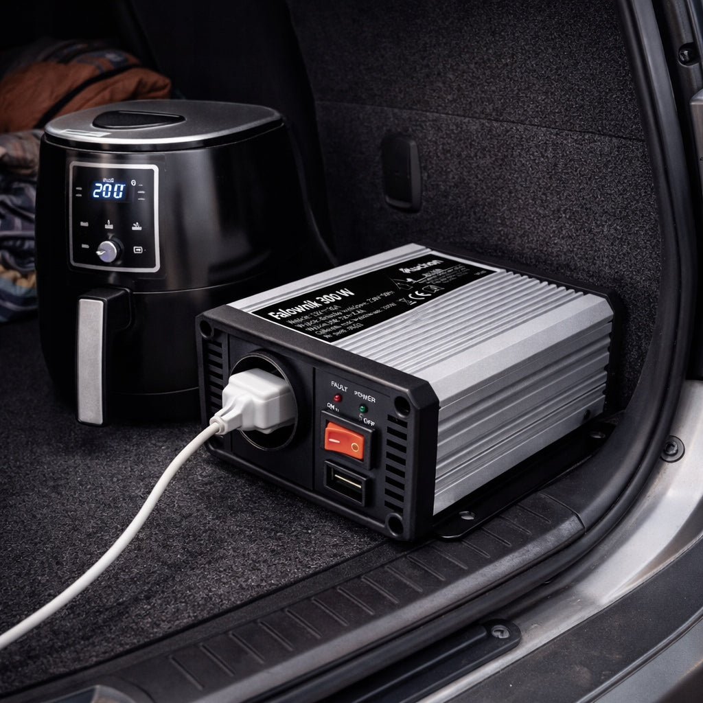 CAR CONVERTER12V 230V 300W 600W + USB Brand Auchan