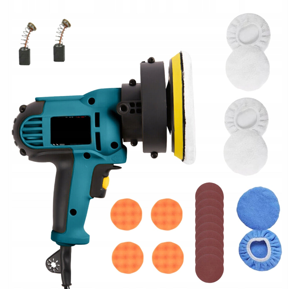 CAR ECCENTRIC OSCILLATING POLISHER WITH ADJUSTABLE MEMORY FUNCTION