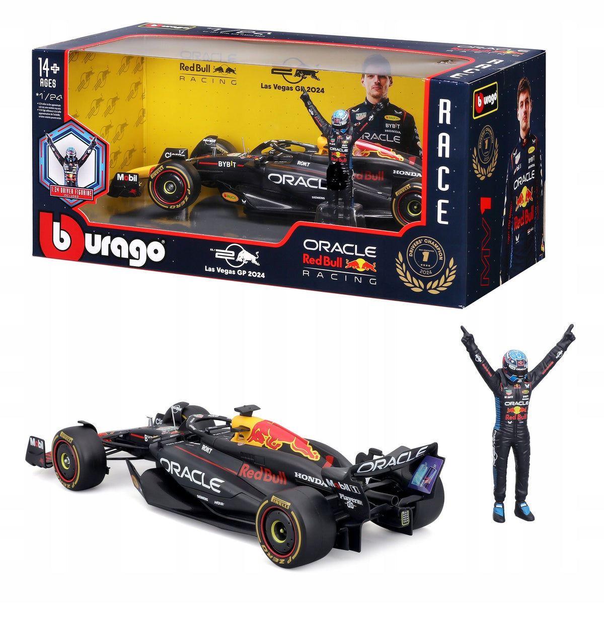 CAR F1 Red Bull RB20 MAX VERSTAPPEN 1:24 MODEL BBURAGO 18-28060