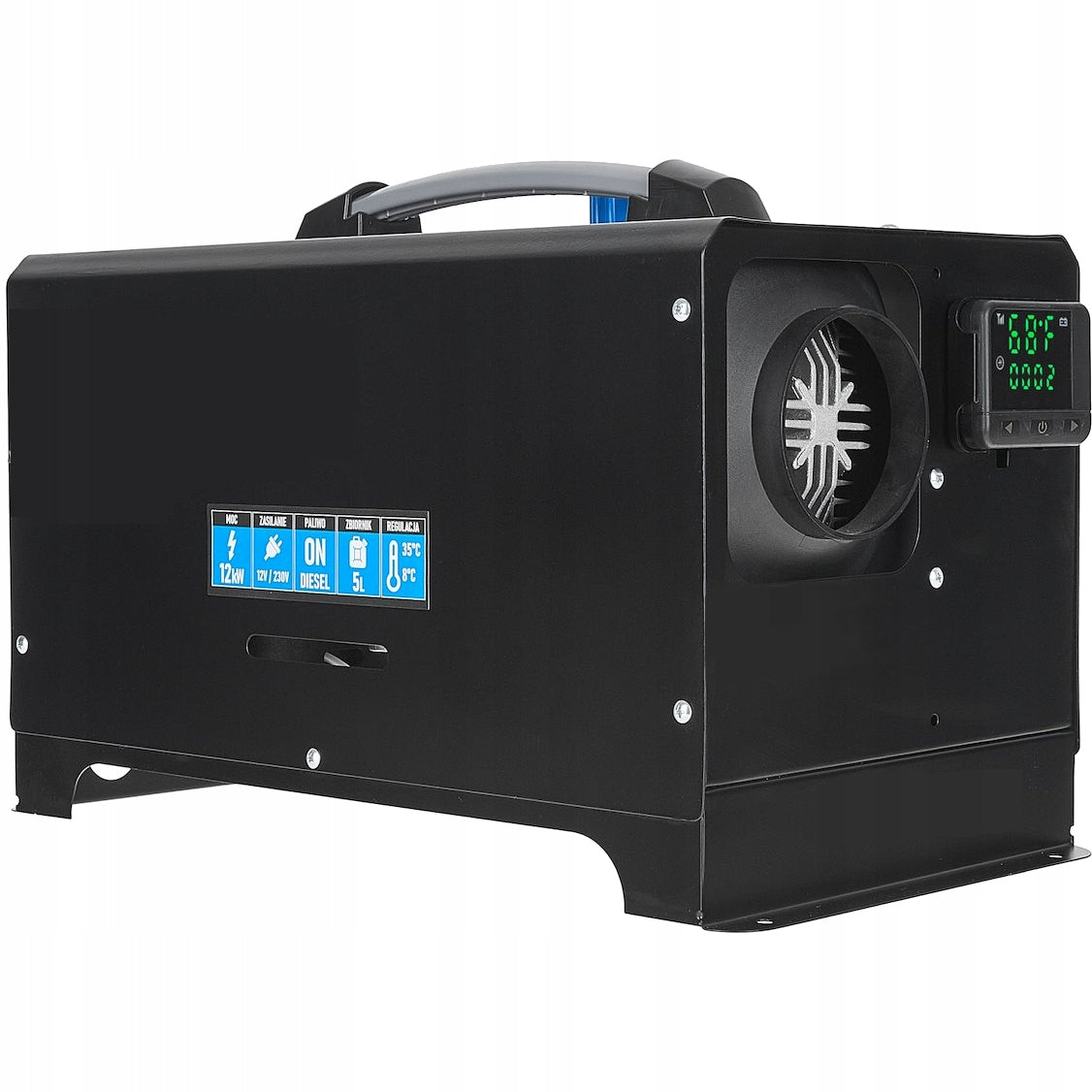 CAR HEATER – OIL PARKING HEATING 12V/230V 12KW GEKO Packaging status original