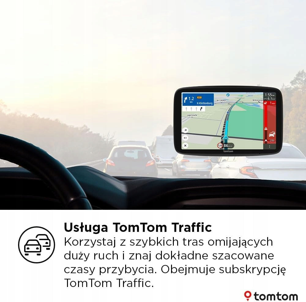 CAR NAVIGATION GPS 6" MAP OF EUROPE WIFI MAGNET Packaging status original