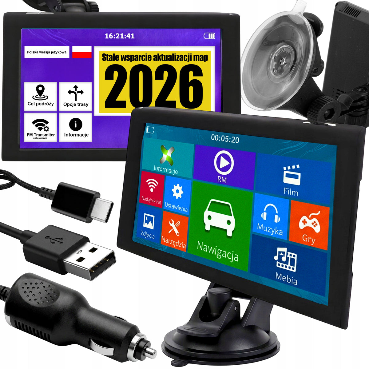 CAR NAVIGATION GPS TABLET FOR CAR 9" TOUCH MAP OF EUROPE 8GB HANDLE