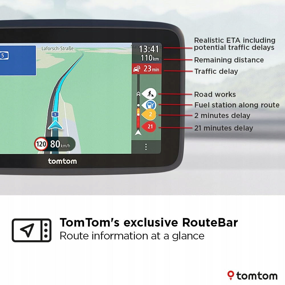 CAR NAVIGATION TOMTOM GO CLASSIC LITE 2ND GEN. 6'' Brand TomTom