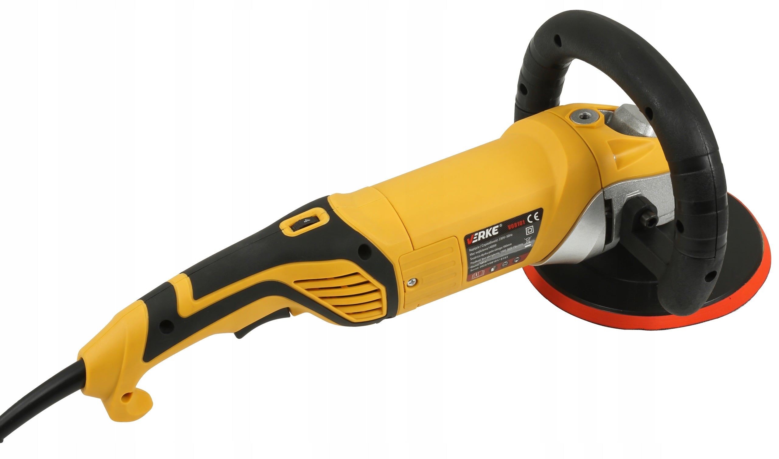 CAR POLISHER ELECTRIC GRINDER 1400W WITH ADJUSTABLE ROTATION STRONG! EAN (GTIN) 5902963494399