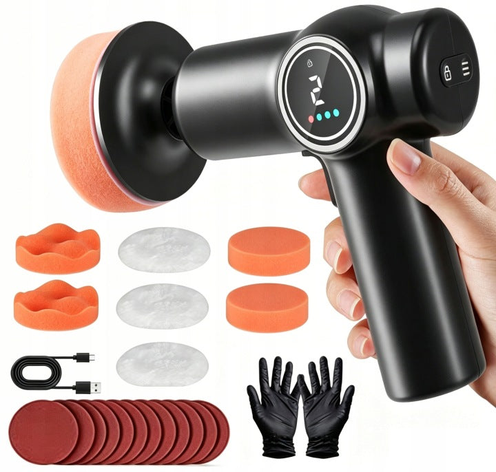CAR POLISHER MACHINE GRINDER SPEED CONTROL SET OF FELT SPONGES