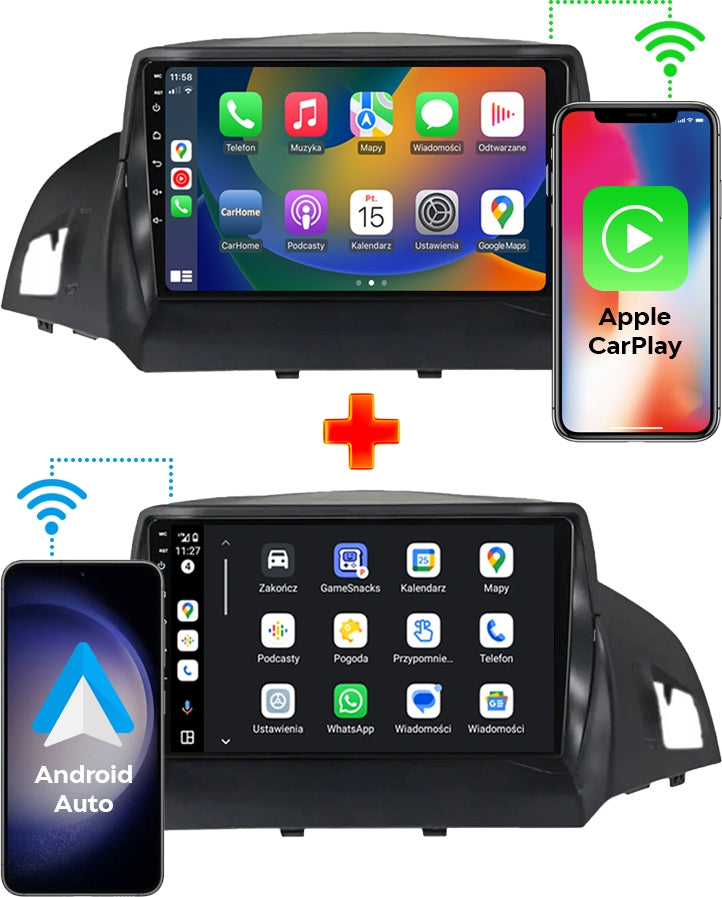 CAR RADIO 2DIN NCS RS-305 FORD KUGA 2 2012-2019 ANDROID NAVIGATION Manufacturer code NCS RS-305 FORD KUGA 2