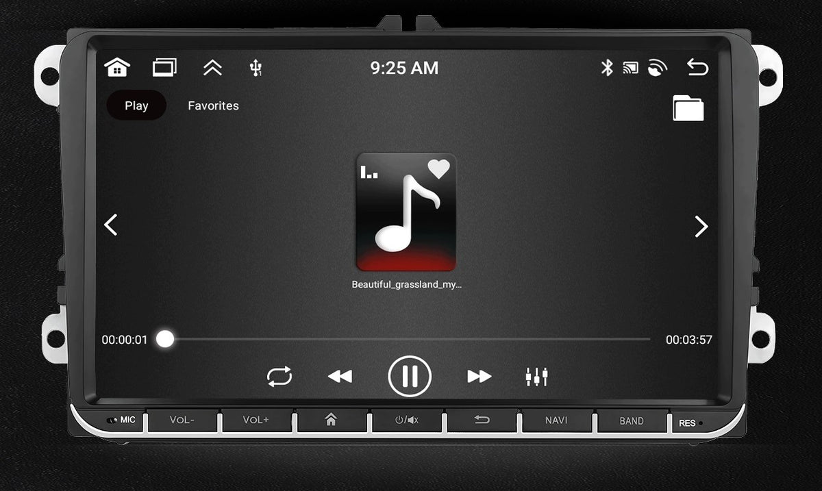 CAR RADIO ANDROID NAVIGATION PASSAT B6 B7 CC GOLF 5 V 6 VI 4GB RAM Manufacturer code NPVSKA4GB