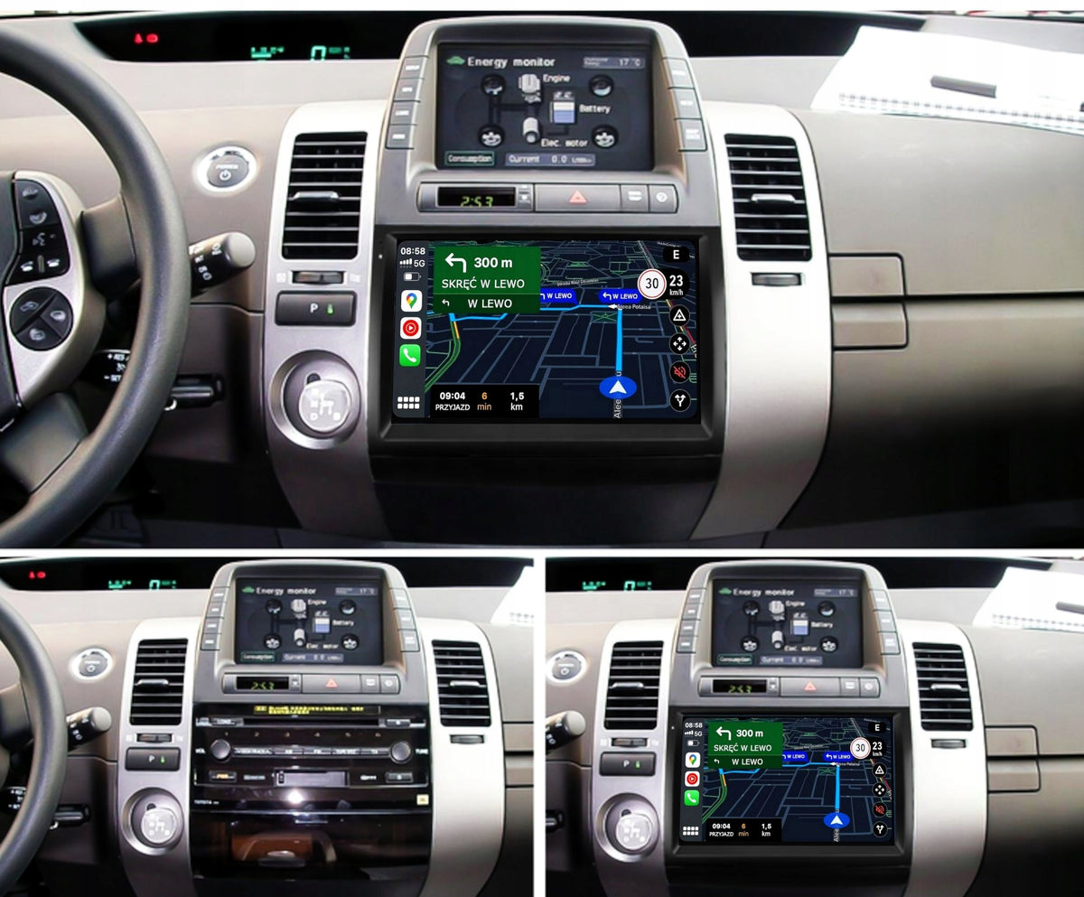 CAR RADIO ANDROID TOYOTA PRIUS 2003-2009 WIFI CARPLAY BT USB 4/64GB Manufacturer code Q9 4GB 64GB 361/783