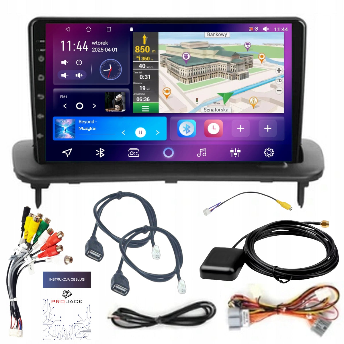 CAR RADIO ANDROID VOLVO S40 C30 C70 V50 2004-2012 WIFI USB 4/64GB